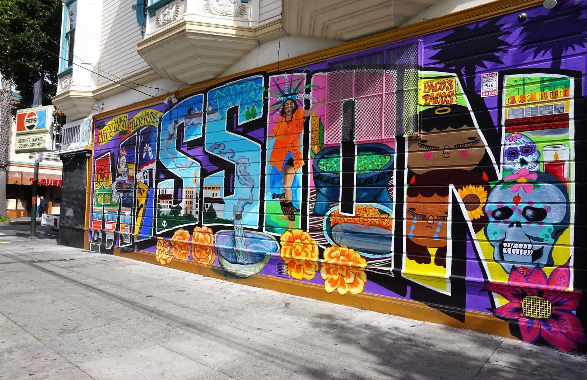 The Mission District Murals